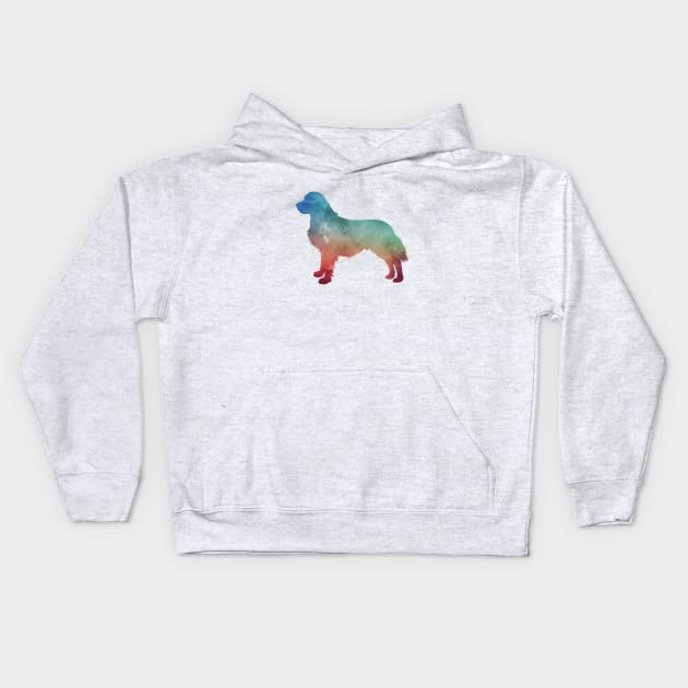 Golden Retriever Kids Hoodie by TheJollyMarten